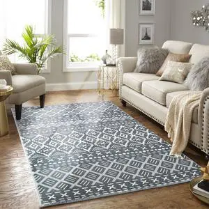 AGPtEK Boho Moroccan Area Rug, Non Slip Indoor Rug, 5' x 7'