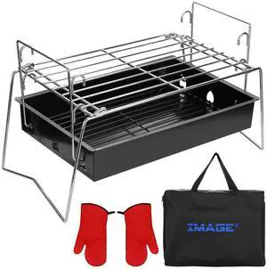 IMAGE Camping Grill Barbecue Tool for Outdoor Cooking Hiking Tailgating