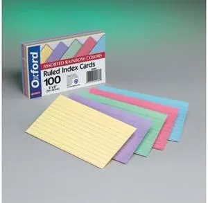 Assorted Ruled Commercial 100 Ct
