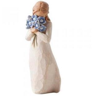 Willow Tree Forget-Me-Not Figurine #26454 by Susan Lordi