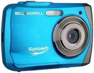 Bell+Howell Splash WP7 12 MP Waterproof Digital Camera Blue
