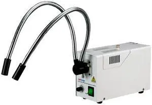 150W Fiber Optic Dual Gooseneck Microscope Illuminator