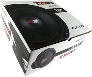DS18 SLC-12S 500 W Max 12" Single 4-Ohm Voice Coil SVC Car Audio Subwoofer