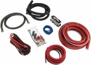DS18 AMPKIT0 Gauge Amp Kit Amplifier Install Wiring Complete 0 AWG Wire