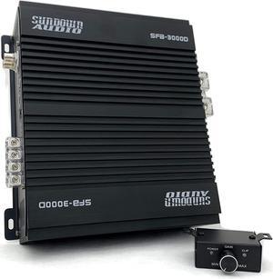 Sundown Audio SFB-3000D 3000 W Max Mono Subwoofer Class D Car Stereo Amplifier