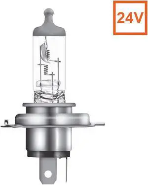 OSRAM H4 64196 24V 75/70W Original Truck Line Halogen Headlight Bulb