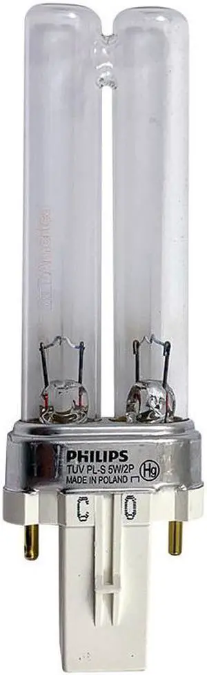 Philips 5w Single Tube 2-Pin G23 TUV PL-L Germicidal Light Bulb