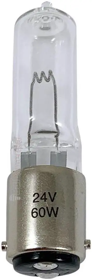 Ushio 1000915 - JCD24V-60W BA15D Bayonet Base Halogen Light Bulb