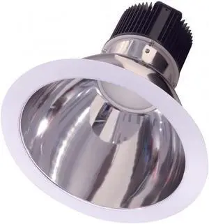 Satco 8 in. 20w LED Commercial Downlight Retrofit - 3000K - 0-10V Dimming Only