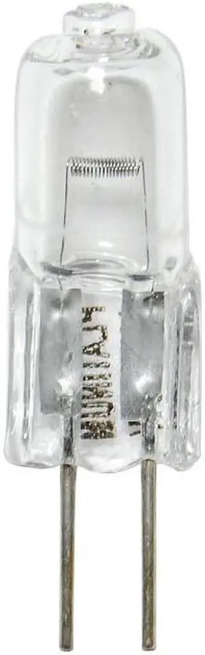 BulbAmerica 10W 12V G4 Bi-Pin Base Clear Halogen Bulb