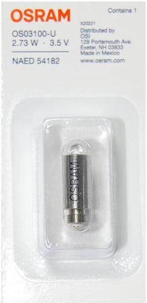 OSRAM 2.52W 3.5V MED HAL OS03100-U Medical Miniature Halogen Lamp