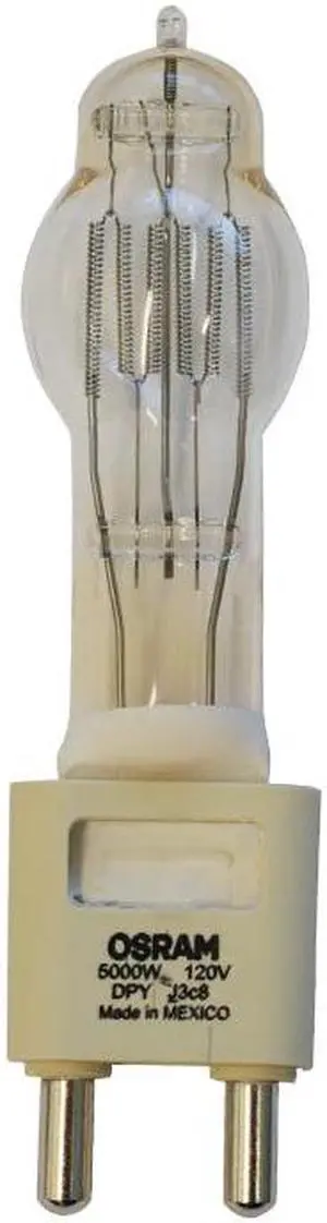 OSRAM DPY 5000w 120v G38 base 3200k Halogen Light Bulb