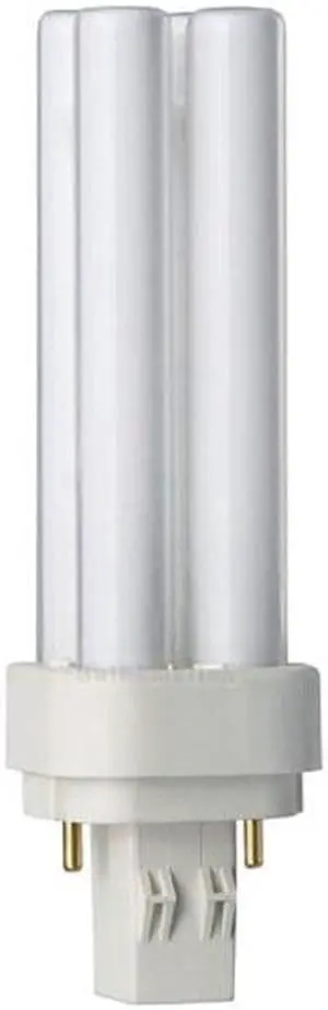 Philips 383109 - PL-C13W/27/USA/ALTO Double Tube 2 Pin Base Compact Fluorescent Light Bulb