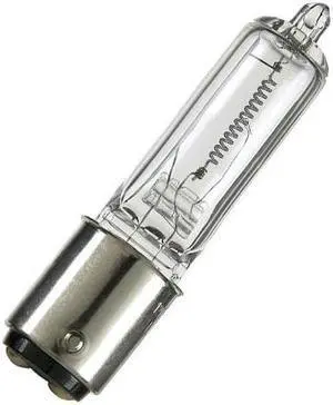 Ushio 1000968 - JCV120V-100WGB/BA15D Bi Pin Base Single Ended Halogen Light Bulb
