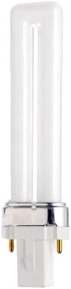 Sylvania 20307 - CF7DS/850 Single Tube 2 Pin Base Compact Fluorescent Light Bulb