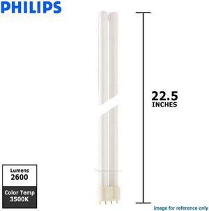 Philips 209148 - PL-L 40W/835/XEW/4P/IS 25W Single Tube 4 Pin Base Compact Fluorescent Light Bulb