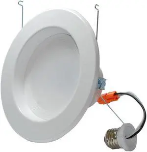 High Quality 5-6 inch Recessed LED 12W Cool White Retrofit Downlight Kit - 100w equiv.