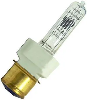 GE 88605 BTN 750w 120v T7 P28s Halogen Quartzline Showbiz Stage Studio Bulb