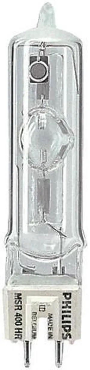 Philips MSR 400w HR Hot Restrike GZZ9.5 Bi-Pin Stage Studio Projector Bulb