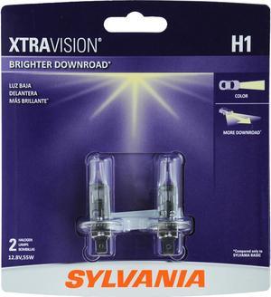 2-PK SYLVANIA H1 XtraVision Headlight Automotive Bulb