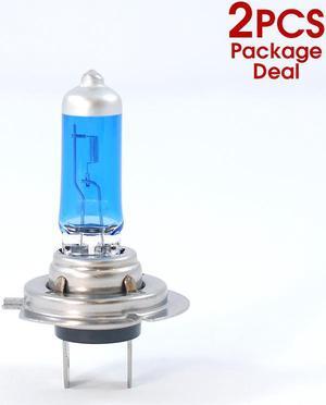 BULBAMERICA H7 - 100W 12V Xenon White Twin Pack Halogen Light Bulb