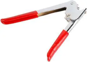 ELECALL Red Plastic Coated Handle Lead Seal Sealing Pliers Calipers 165mm EAS