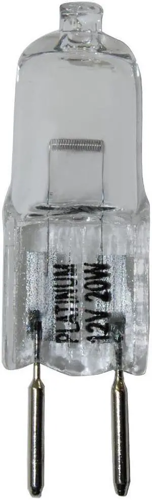 Platinum 20W 12V GY6.35 Bi-Pin Base Clear Halogen Bulb