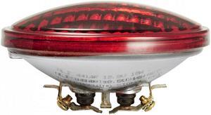 4414R - 18w 12.8v PAR36 Red Halogen - GE 24487 Replacement Bulb