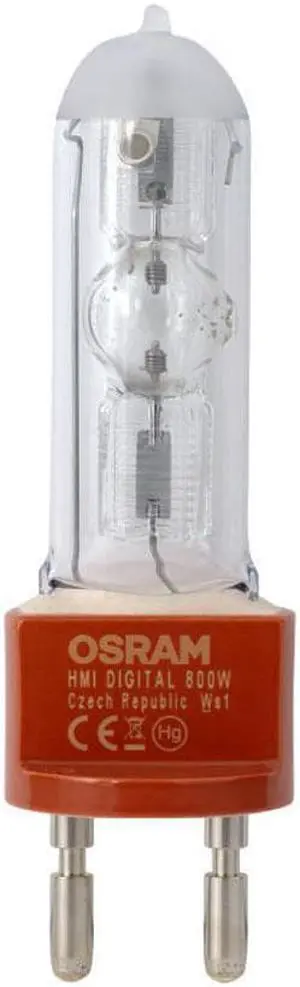 OSRAM HMI Digital 800 watt 95v G22 base 6000K Metal Halide bulb