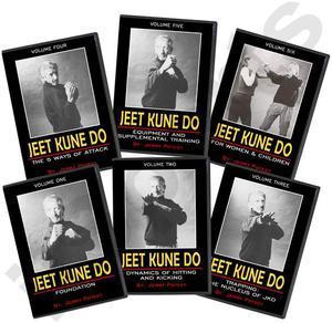 Jerry Poteet Martial Arts Jeet Kune Do Bruce Lee Jun Fan 6 DVD Training Set