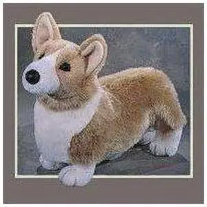 (NEW) Plush Chadwick Corgi 16" -