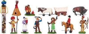 Plastic Miniatures In Toobs-Wild West