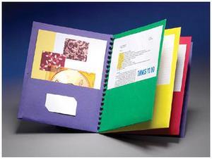 Esselte Pendaflex Corporation ESS99656 Portfolio- 8 Pocket- 200 Sheet Cap- 11in.x8-.50in.- Assorted