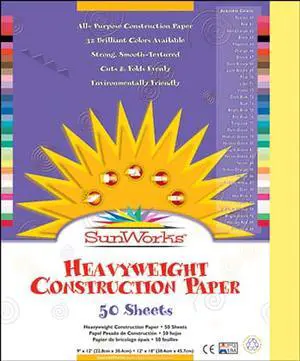 SUNWORKS 9X12 YELLOW 50CT