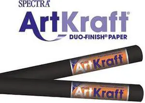 ART KRAFT ROLL 48 X 200 BLACK