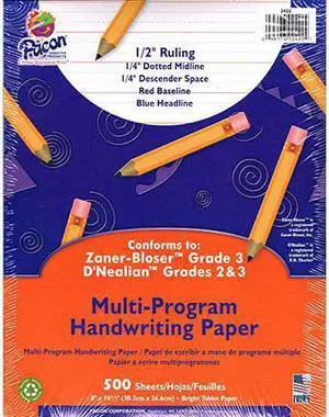 WRITING PAPER 500 SHT 8X10.5 1/2 IN