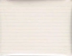 WHITE RULED NEWSPRINT SKIP-A-LINE