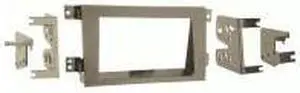 2005 - 2008 Honda Ridgeline Double DIN Stereo Installation Kit - 95-7870G - Gray