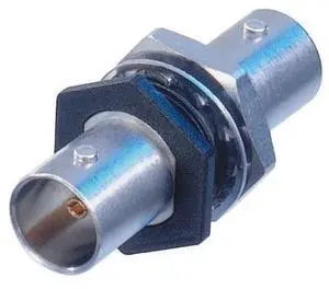 BNC Bulkhead Isolated Feed-through Jack with Nut and Washer BNC Bulkhead Isolated Feed-through Jack with Nut and Washer