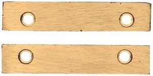 PANAVISE 354 Replacement Jaws,Bench Vise,Brass