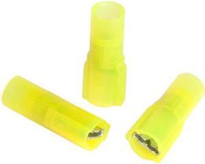 3M FDI18-250Q Female Disconnect, Red, 22-18AWG, PK25, Connection Type: Crimp