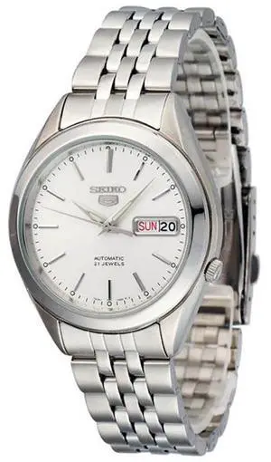 Seiko 5 Silver Watch SNKL15K1