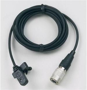 Audio Technica MT-830-CW Black Lavalier Mic Lavalier Mic