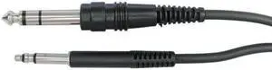Hosa TTQ105 Balanced TT To TRS Patch Cable 5Ft TT to 1/4 Balanced Cable
