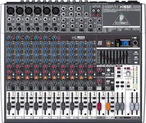 Behringer X1832USB 18 Ch USB Mixer/Interface W/ FX PA or Recording Mixer with Computer IO