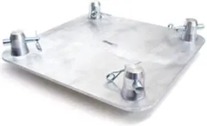 GT SQ-4137H 16" X 16" Aluminum Plate Lighting Stand & Ground Support