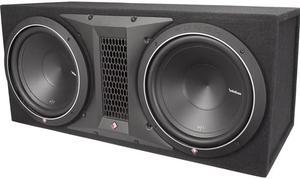 Rockford Fosgate Punch P1-2X10
Ported enclosure with two 10" Punch P1 subwoofers