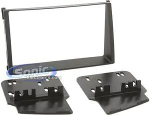 Metra 95-7337B Double DIN Installation Dash Kit for 2010 Kia Soul, Painted Matte Black to Match Factory Dash