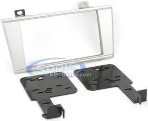 Metra 95-5000S (Silver) Double DIN Installation Dash Kit for 2000-2006 Lincoln LS or 2002-2005 Ford T-Bird