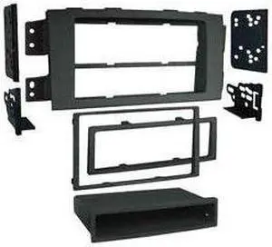 Metra 99-7334 Single or Double DIN Dash Kit for 2009 Kia Borrego (Black)